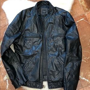 7 Diamonds Black Bomber Jacket
